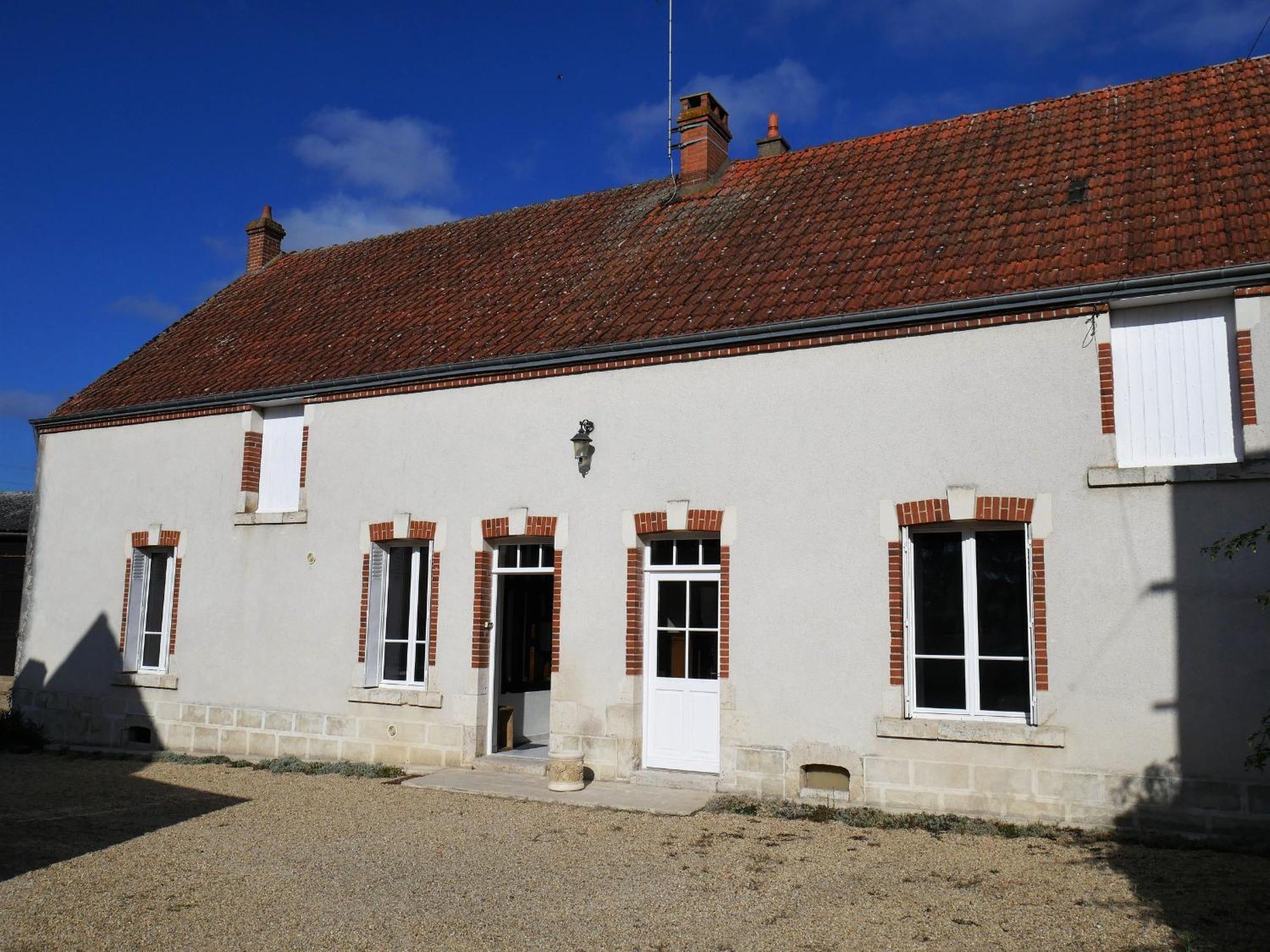 Gite Champetre A Mareau-Aux-Pres: Terrasse, Jardin, Et Confort Pour 6 Personnes - Fr-1-590-140 Eksteriør billede